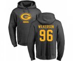 Green Bay Packers #96 Muhammad Wilkerson Ash One Color Pullover Hoodie