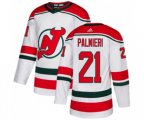 New Jersey Devils #21 Kyle Palmieri Premier White Alternate Hockey Jersey