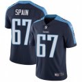 Tennessee Titans #67 Quinton Spain Navy Blue Alternate Vapor Untouchable Limited Player NFL Jersey