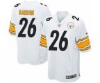 Pittsburgh Steelers #26 Mark Barron Game White Football Jersey