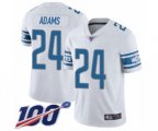 Detroit Lions #24 Andrew Adams White Vapor Untouchable Limited Player 100th Season Football Jersey