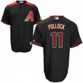 Arizona Diamondbacks #11 A. J. Pollock Authentic Black Alternate Home Cool Base MLB Jersey