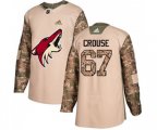 Arizona Coyotes #67 Lawson Crouse Authentic Camo Veterans Day Practice Hockey Jersey