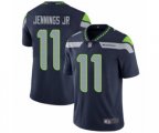 Seattle Seahawks #11 Gary Jennings Jr. Navy Blue Team Color Vapor Untouchable Limited Player Football Jersey