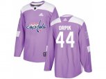 Washington Capitals #44 Brooks Orpik Purple Authentic Fights Cancer Stitched NHL Jersey