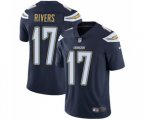 Los Angeles Chargers #17 Philip Rivers Navy Blue Team Color Vapor Untouchable Limited Player Football Jersey