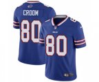 Buffalo Bills #80 Jason Croom Royal Blue Team Color Vapor Untouchable Limited Player Football Jersey