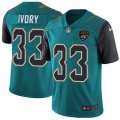 Jacksonville Jaguars #33 Chris Ivory Teal Green Team Color Vapor Untouchable Limited Player NFL Jersey
