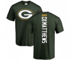 Green Bay Packers #52 Clay Matthews Green Backer T-Shirt