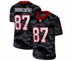 Tampa Bay Buccaneers #87 Gronkowski 2020 Camo Salute to Service Limited Jersey