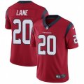 Houston Texans #20 Jeremy Lane Red Alternate Vapor Untouchable Limited Player NFL Jersey