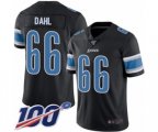 Detroit Lions #66 Joe Dahl Limited Black Rush Vapor Untouchable 100th Season Football Jersey