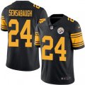 Pittsburgh Steelers #24 Coty Sensabaugh Limited Black Rush Vapor Untouchable NFL Jersey