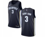 Memphis Grizzlies #3 Shareef Abdur-Rahim Swingman Navy Blue Road NBA Jersey - Icon Edition