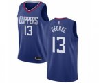 Los Angeles Clippers #13 Paul George Swingman Blue Basketball Jersey - Icon Edition