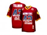 2016 US Flag Fashion Men's Arizona State Sun Devils Pat Tillman #42 1997 Rose Bowl College Football Throwback Jersey - Maroon