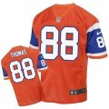 Denver Broncos #88 Demaryius Thomas Elite Orange Throwback NFL Jersey