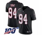 Atlanta Falcons #94 Deadrin Senat Black Alternate Vapor Untouchable Limited Player 100th Season Football Jersey