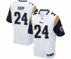 Los Angeles Rams #24 Taylor Rapp Game White Football Jersey