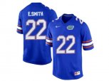 Florida Gators E.Smith #22 College Football Jersey - Royal Blue