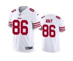 San Francisco 49ers #86 Danny Gray White Stitched Football Jersey