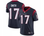 Houston Texans #17 Vyncint Smith Navy Blue Team Color Vapor Untouchable Limited Player Football Jersey