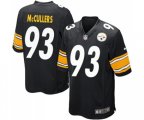 Pittsburgh Steelers #93 Dan McCullers Game Black Team Color Football Jersey