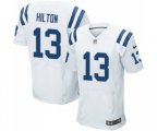 Indianapolis Colts #13 T.Y. Hilton Elite White Football Jersey