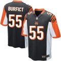 Cincinnati Bengals #55 Vontaze Burfict Game Black Team Color NFL Jersey