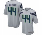 Seattle Seahawks #44 Nate Orchard Game Grey Alternate Football Jersey