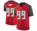 Tampa Bay Buccaneers #99 Warren Sapp Red Team Color Vapor Untouchable Limited Player Football Jersey