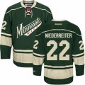 Minnesota Wild #22 Nino Niederreiter Premier Green Third NHL Jersey