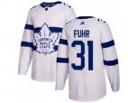 Toronto Maple Leafs #31 Grant Fuhr White Authentic 2018 Stadium Series Stitched NHL Jersey