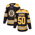 Boston Bruins #50 Brendan Gaunce Authentic Black Home Hockey Jersey