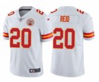Kansas City Chiefs #20 Justin Reid White Vapor Limited Football Jersey Stitched