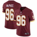 Washington Redskins #96 Pernell McPhee Burgundy Red Team Color Vapor Untouchable Limited Player NFL Jersey
