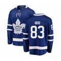 Toronto Maple Leafs #83 Cody Ceci Authentic Royal Blue Home Fanatics Branded Breakaway Hockey Jersey