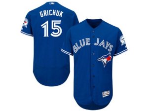 Toronto Blue Jays #15 Randal Grichuk Blue Flexbase Authentic Collection Stitched MLB Jersey