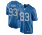 Detroit Lions #93 Da'Shawn Hand Game Blue Alternate Football Jersey