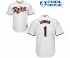 Minnesota Twins Nick Gordon Replica White Home Cool Base Baseball Player Jersey