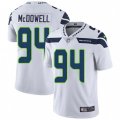 Seattle Seahawks #94 Malik McDowell White Vapor Untouchable Limited Player NFL Jersey