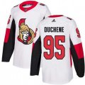 Ottawa Senators #95 Matt Duchene White Road Authentic Stitched NHL Jersey