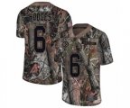 Pittsburgh Steelers #6 Devlin Hodges Camo Rush Realtree Limited Football Jersey