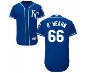 Kansas City Royals #66 Ryan O\'Hearn Royal Blue Alternate Flex Base Authentic Collection Baseball Jersey