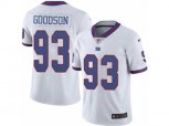 New York Giants #93 B.J. Goodson Limited White Rush Vapor Untouchable NFL Jersey