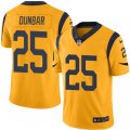 Los Angeles Rams #25 Lance Dunbar Limited Gold Rush Vapor Untouchable NFL Jersey