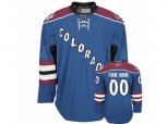 Customized Colorado Avalanche Jersey Blue Third Man Hockey