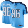 Tennessee Titans #96 Sylvester Williams Light Blue Team Color Vapor Untouchable Limited Player NFL Jersey