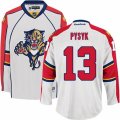 Florida Panthers #13 Mark Pysyk Authentic White Away NHL Jersey
