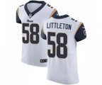 Los Angeles Rams #58 Cory Littleton White Vapor Untouchable Elite Player Football Jersey